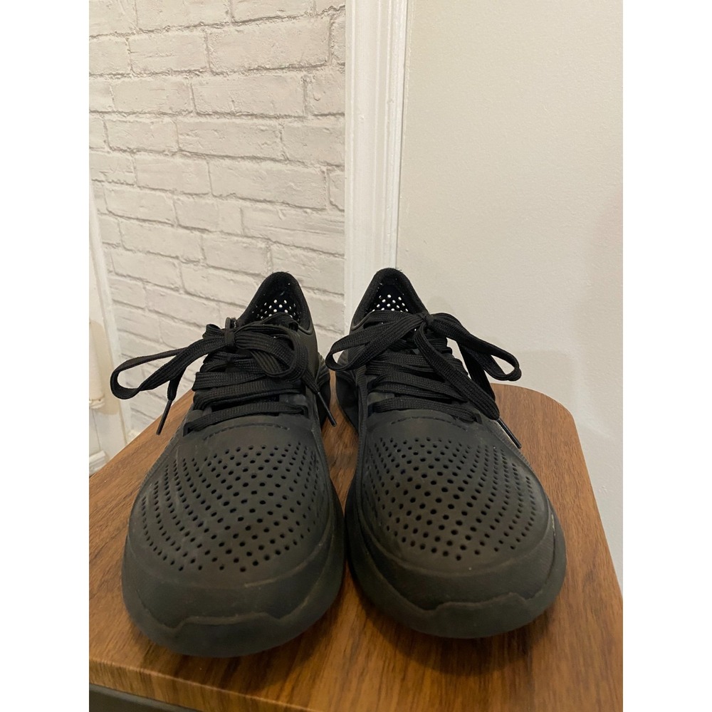 Crocs Literide Pacer 8 black Sneakers 204967 Lightweight Comfort Casual Shoes
